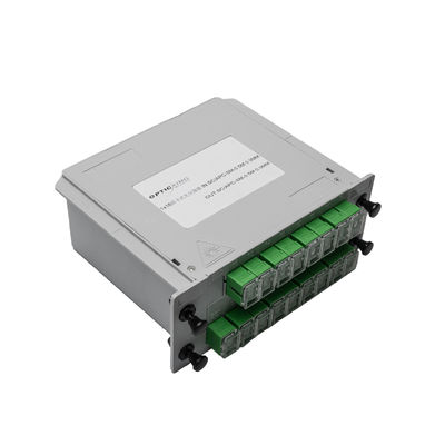 Światłowód 1260-1650nm FTTH PLC Splitter 1x4 1x8 1x16 1x32 1x64