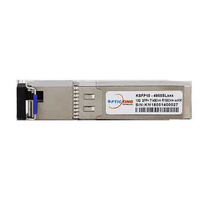 Tx1490nm / Rx1550nm Tx1550nm / Rx1490nm 10G SFP + Bidi 80 km